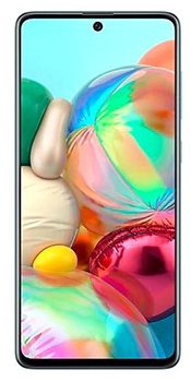 Samsung Galaxy A71 вид спереди
