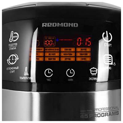 REDMOND RMC-M90 дисплей